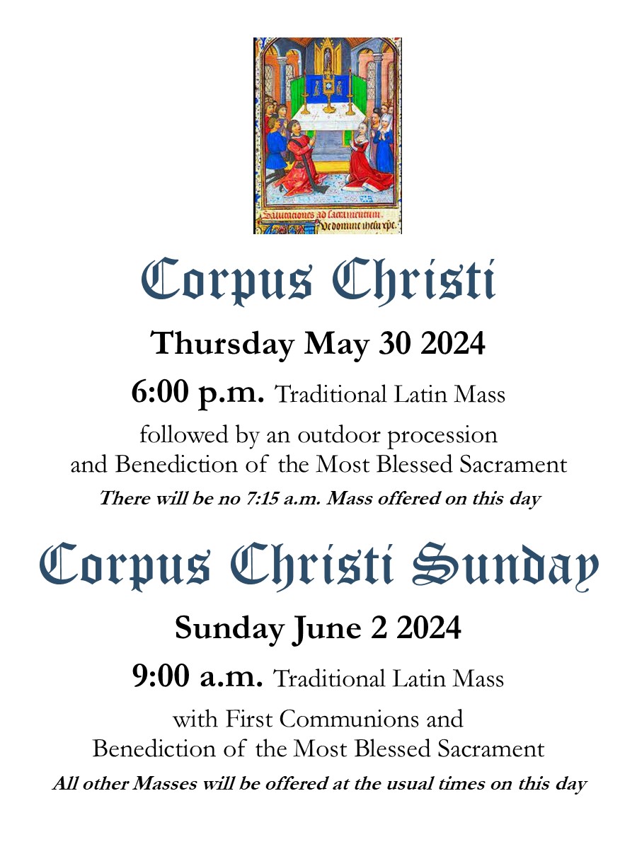 Corpus Christi 2024