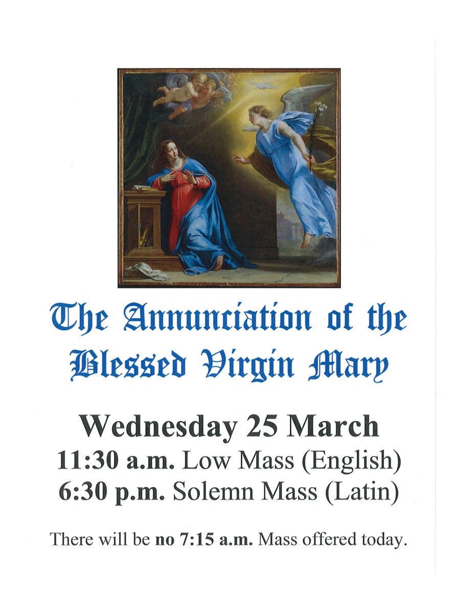 Feast of the Annunciation