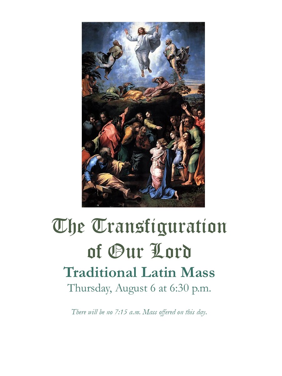 Transfiguration 2026 fixed
